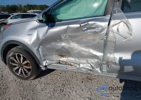 2018 Kia Sportage Ex from USA, damaged, VIN KNDPNCAC4J7373772